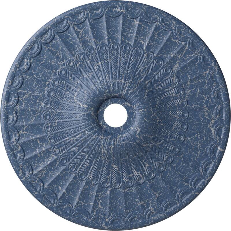 36 5/8"OD x 3 5/8"ID x 2 3/8"P Galveston Ceiling Medallion
