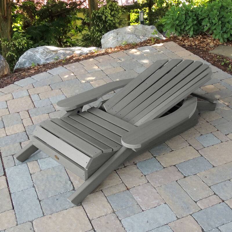 Mandalay Adirondack Chair and Folding Ottoman