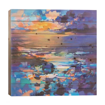Hope Resonates Print On Wood by Scott Naismith - Multi-Color