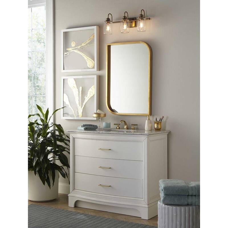 Progress Lighting Aiken 3 Light 23" Wide Bathroom Vanity Light