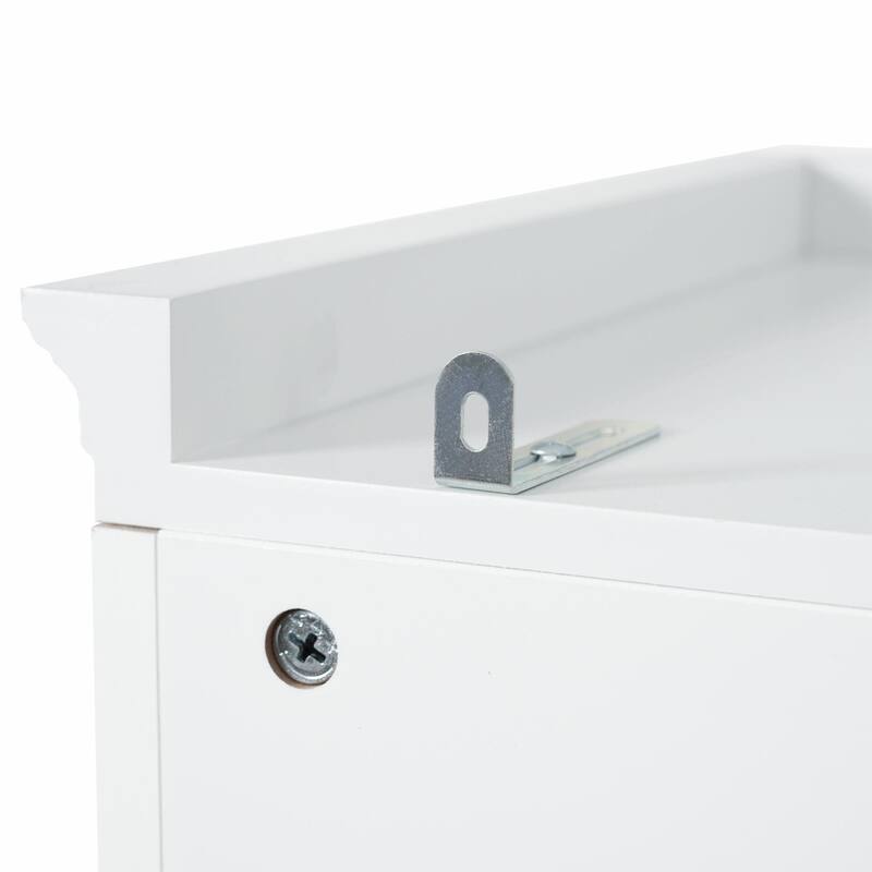 71-Inch Tall Freestanding Bathroom Vanity with Damping-Hinge Doors and Drawers, Featuring a Modern, Elegant Design