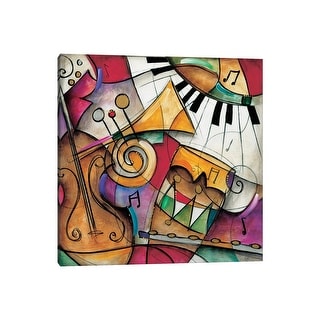 iCanvas "Jazz It Up I" by Eric Waugh Canvas Print