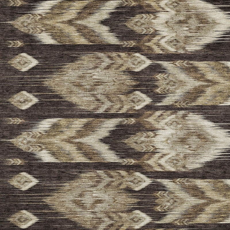 HomeRoots Southwestern Transitional Rectangle Outdoor Rug