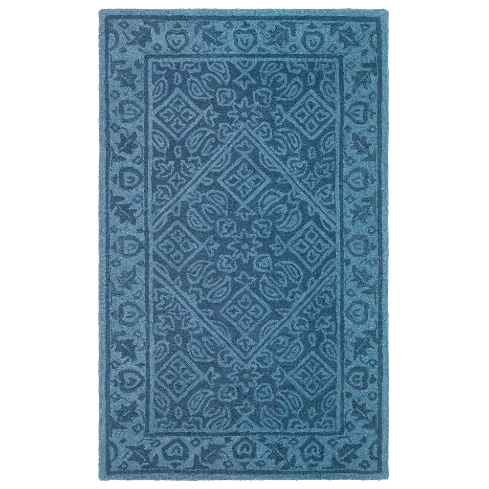 SAFAVIEH Handmade Dip Dye Ibtissam Watercolor Vintage Boho Wool