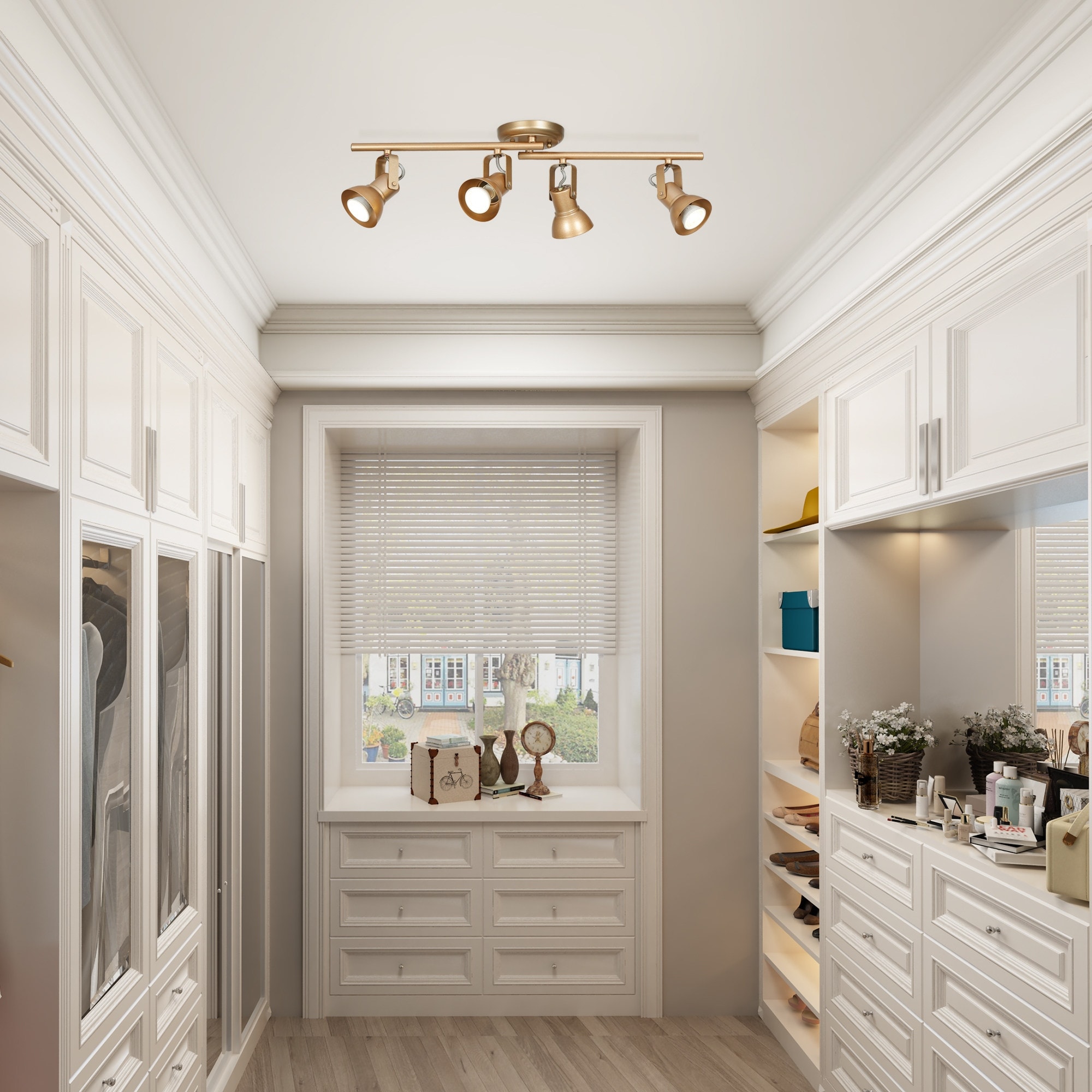 Closet track lighting store