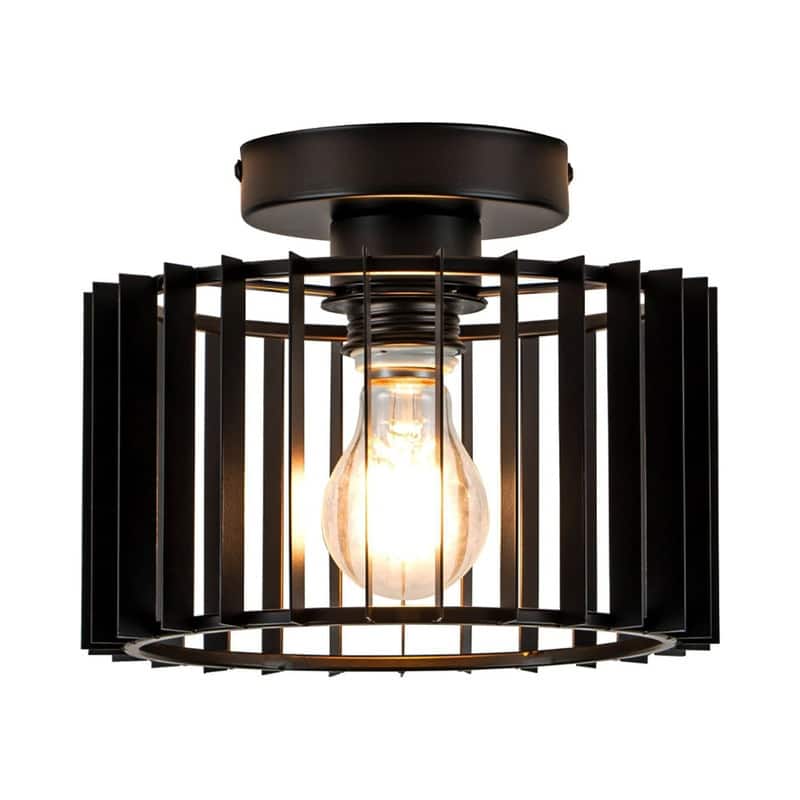 9 Inch ceiling mount light black antique ceiling light fixtures metal ceiling light - 9 inch