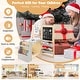 preview thumbnail 12 of 21, Costway Kids Art Center Wooden Table Bench Set Adjustable Double-Sided - See Details