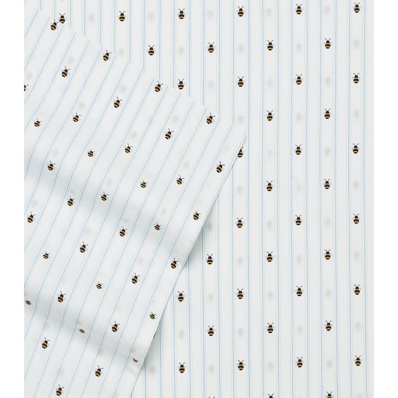 Poppy & Fritz Cotton Percale Printed Bed Sheet Sets