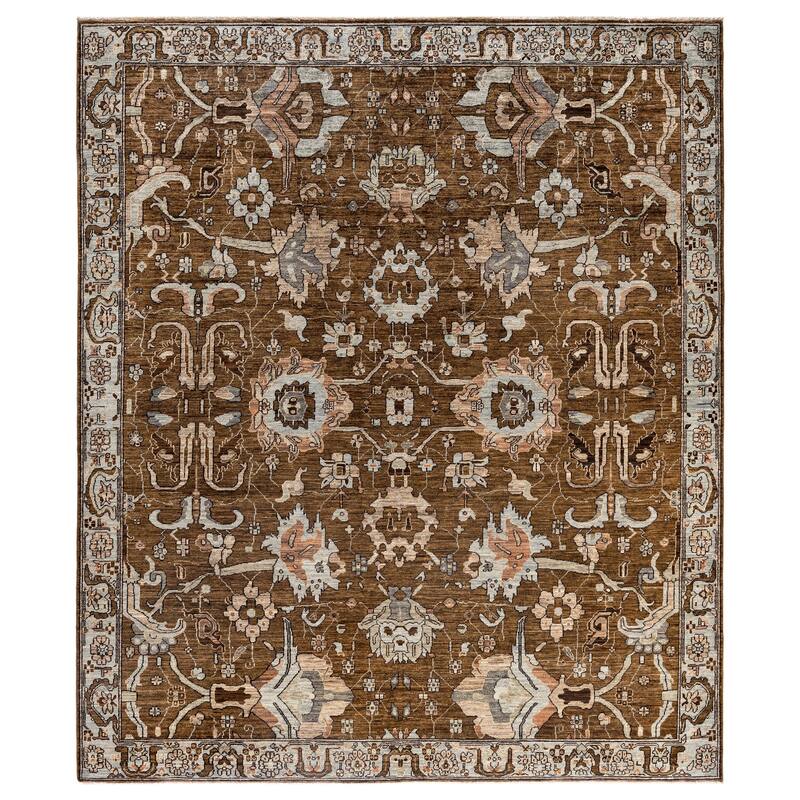 Serapi One-of-a-Kind Hand-Knotted Area Rug - Brown - 8' 2" x 9' 9"