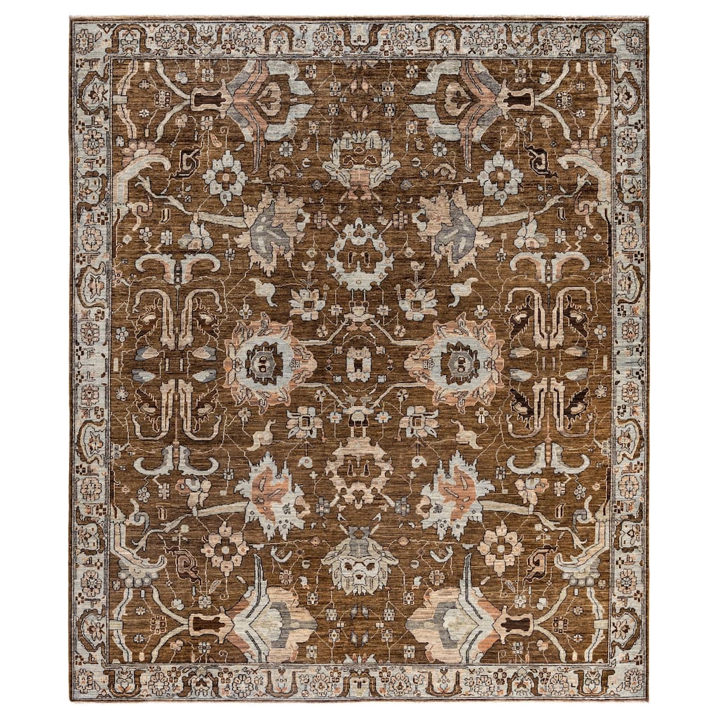 Serapi One-of-a-Kind Hand-Knotted Area Rug - Brown - 8' 2" x 9' 9"