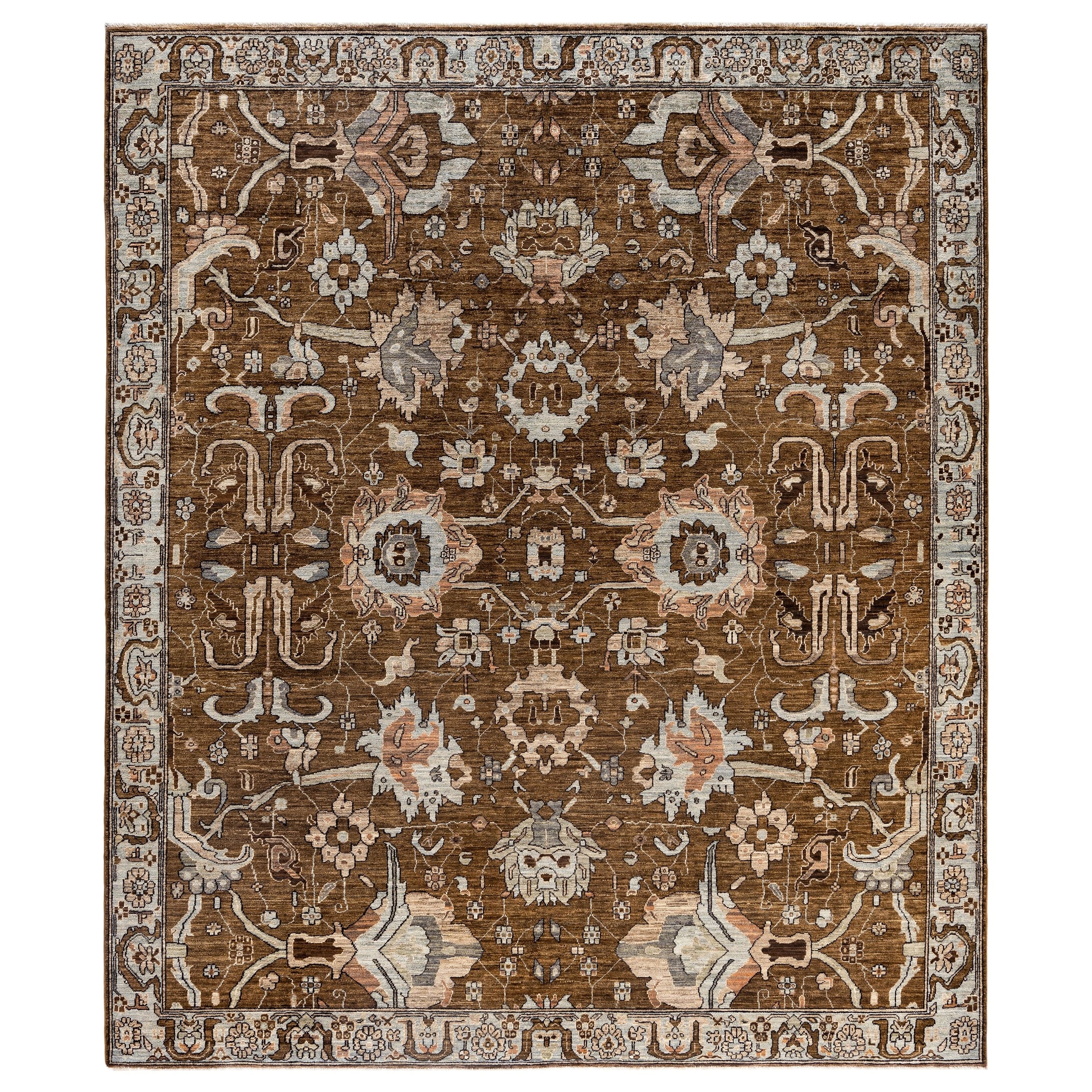 Serapi One-of-a-Kind Hand-Knotted Area Rug - Brown - 8' 2" x 9' 9"