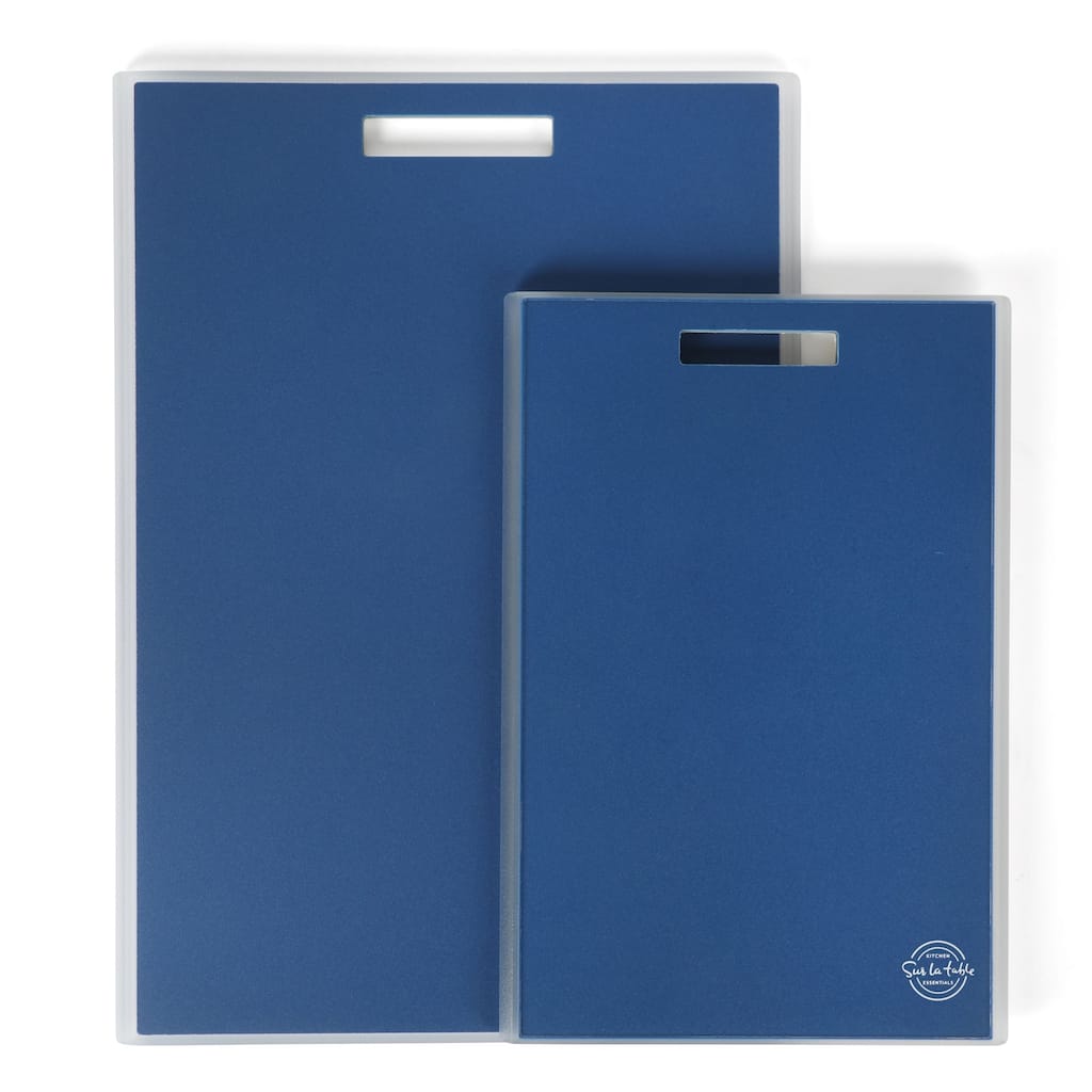 Sur La Table Kitchen Essentials 2 Piece (17" x 12" & 13" x 9") Cutting Board Set - Red