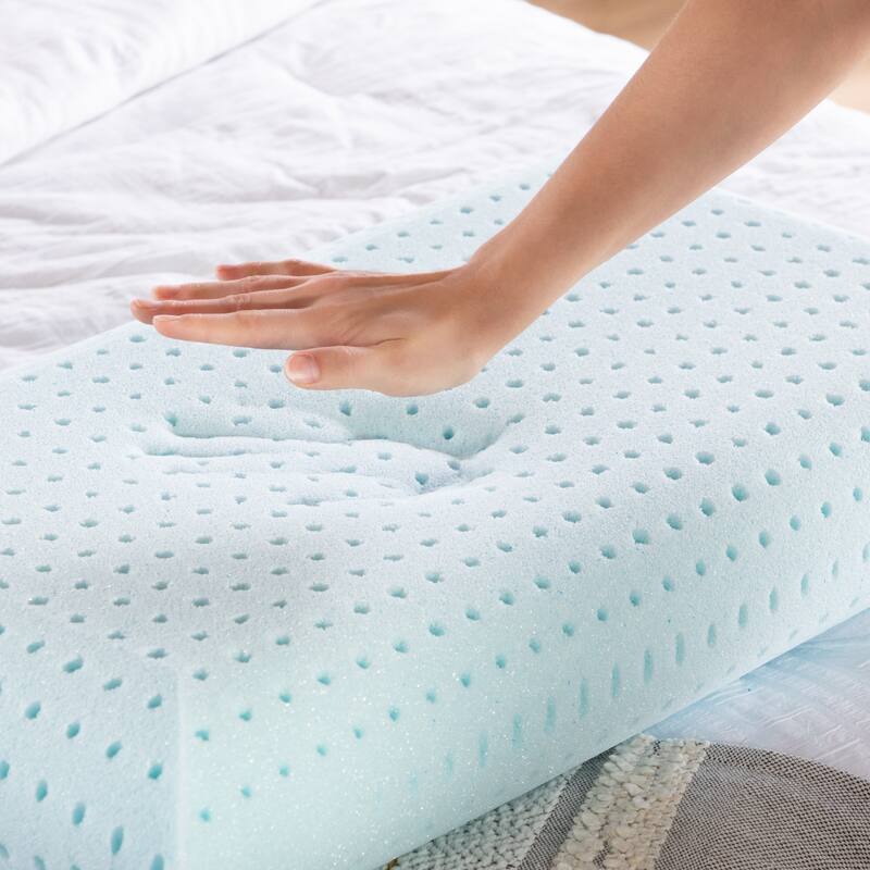 Linenspa Essentials AlwaysCool™ Gel Memory Foam Pillow