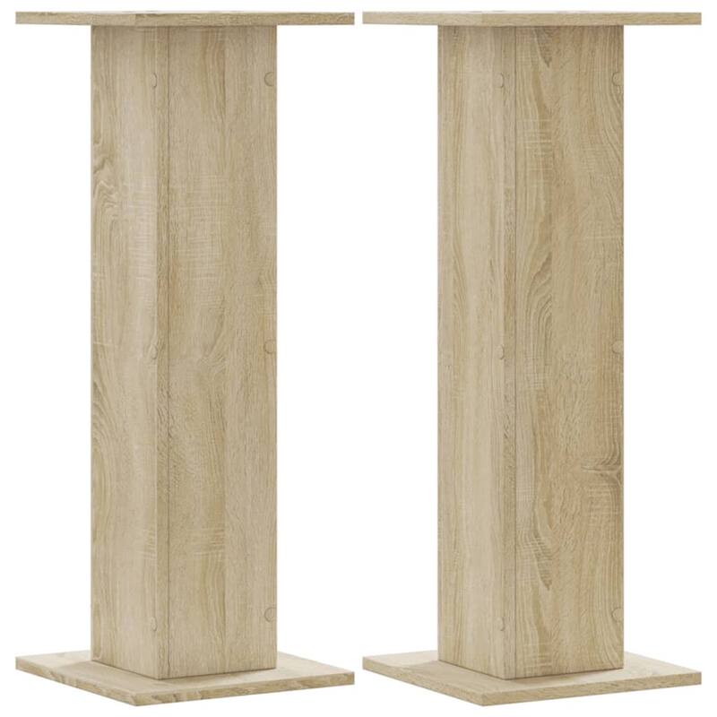 vidaXL Plant Stand Engineered wood Large Plant Stand Square - 11.8 x 11.8"
