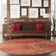 Copper Grove Oxford Floral Area Rug