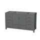 Option Dark Gray / Brushed Chrome Hardware