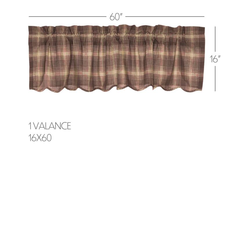 Muslin Ruffled Valance - Soft White - 16x72