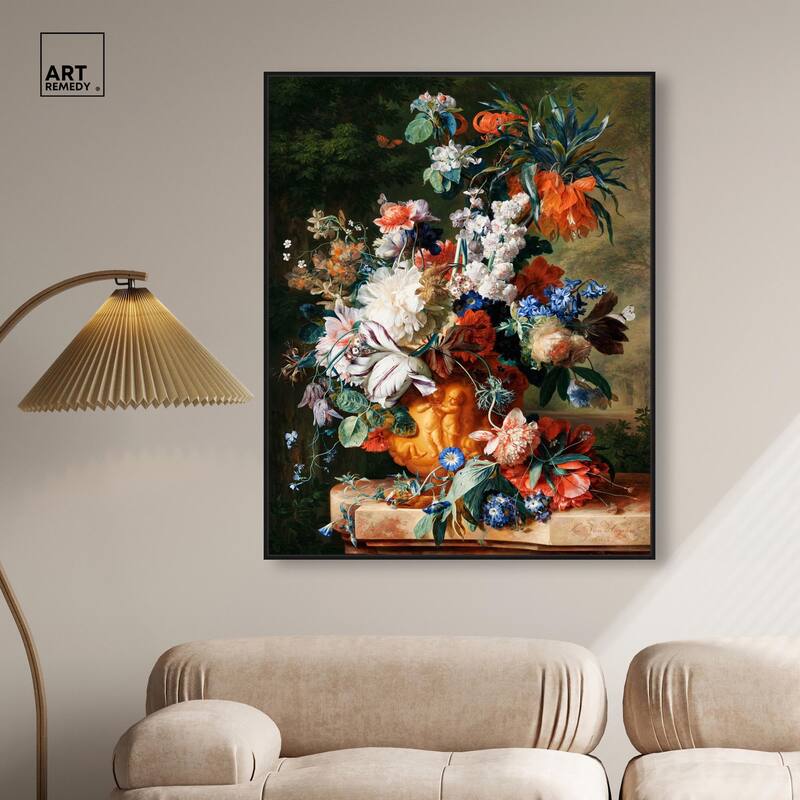 Bouquet of Flowers (1724) Canvas by Art Remedy
