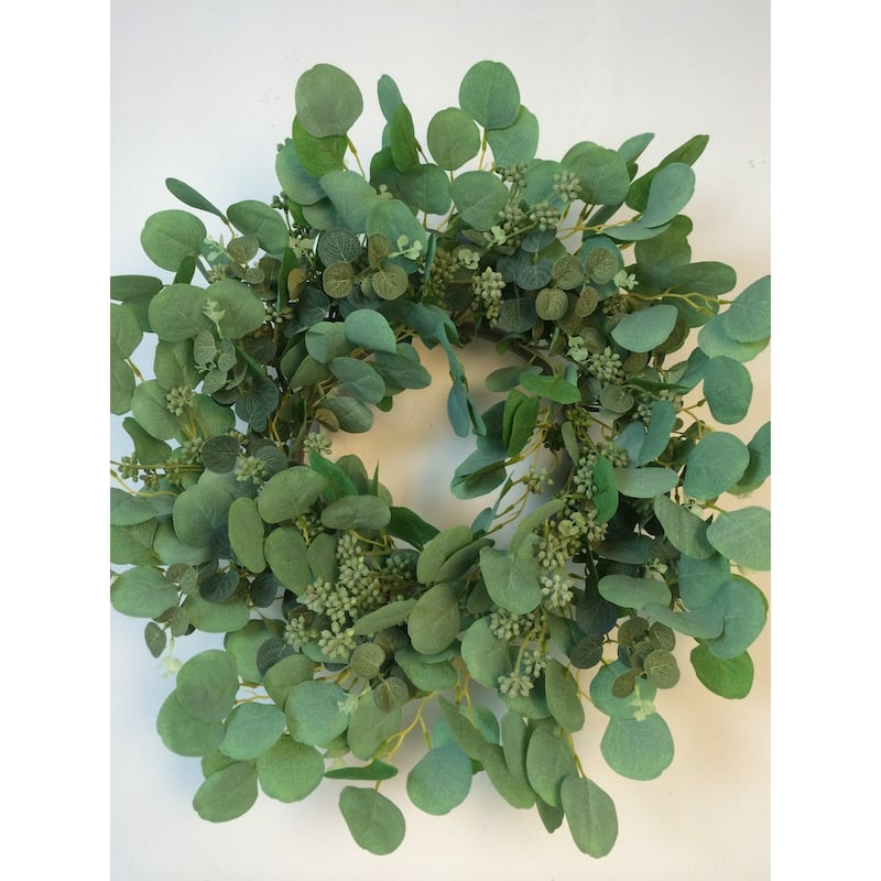24"D Mixed Greens Wreath