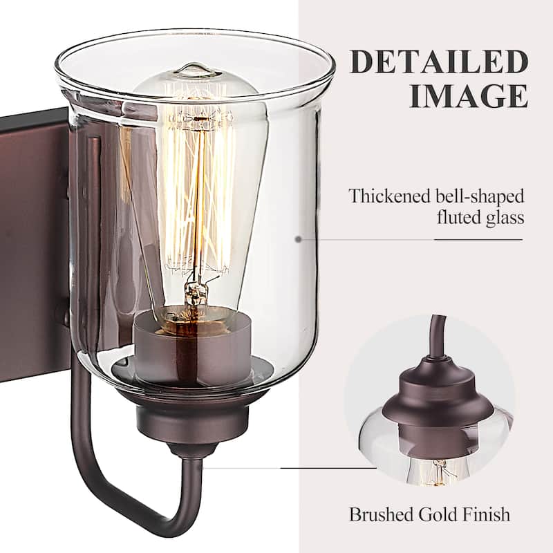 3/4/5/6-Light Modern Vanity Lights Over Mirror for Bathroom