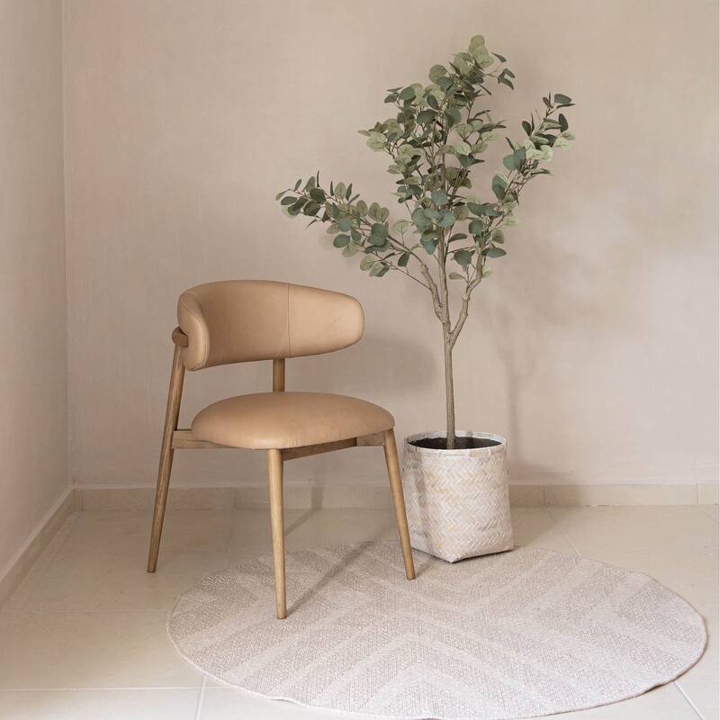 Patio Bamboo Indoor Basket Pot, Natural