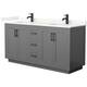 Option Dark Gray / Giotto Quartz Top / Matte Black