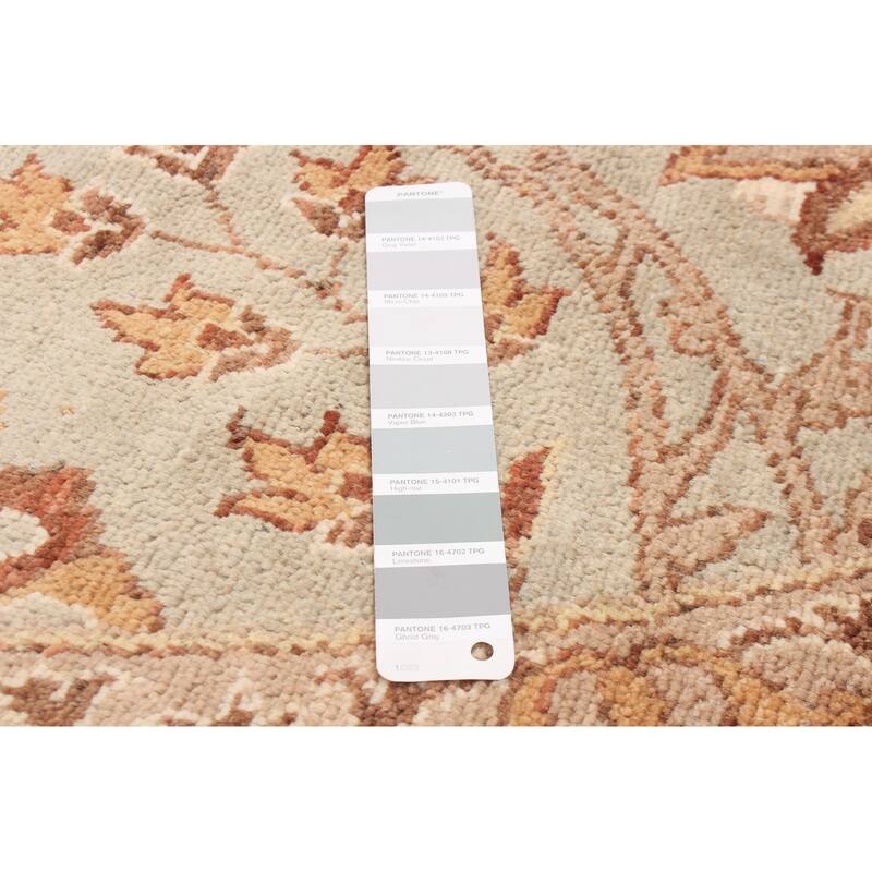 ECARPETGALLERY Hand-knotted Chobi Twisted Grey Wool Rug - 9'1 x 9'3