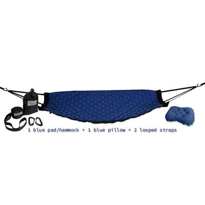 Hammaka Pammock Sleeping Pad/ Inflatable Hammock with Inflatable Pillow and Hammock Straps