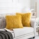 preview thumbnail 39 of 77, Karenne FauxFur Throw Pillow Covers (Set of 2), NO INSERT