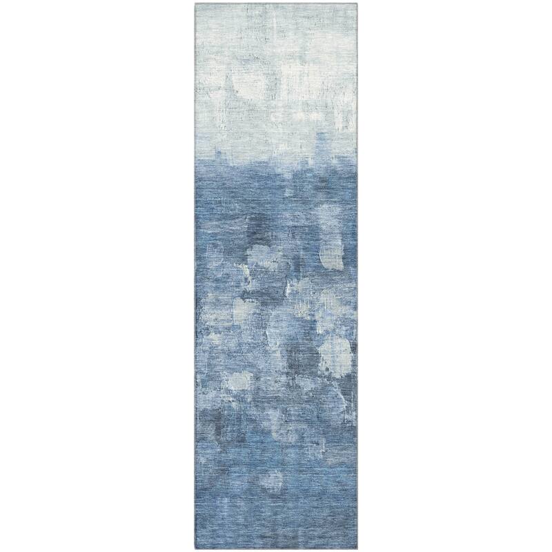 Premium Washable Super Soft Ombre Brushstrokes Mayfield Rug