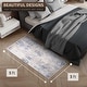 preview thumbnail 18 of 19, Sorbus Area Rug for Entryway, Machine Washable, Non-Slip, Vintage Rug - 3 x 5 ft