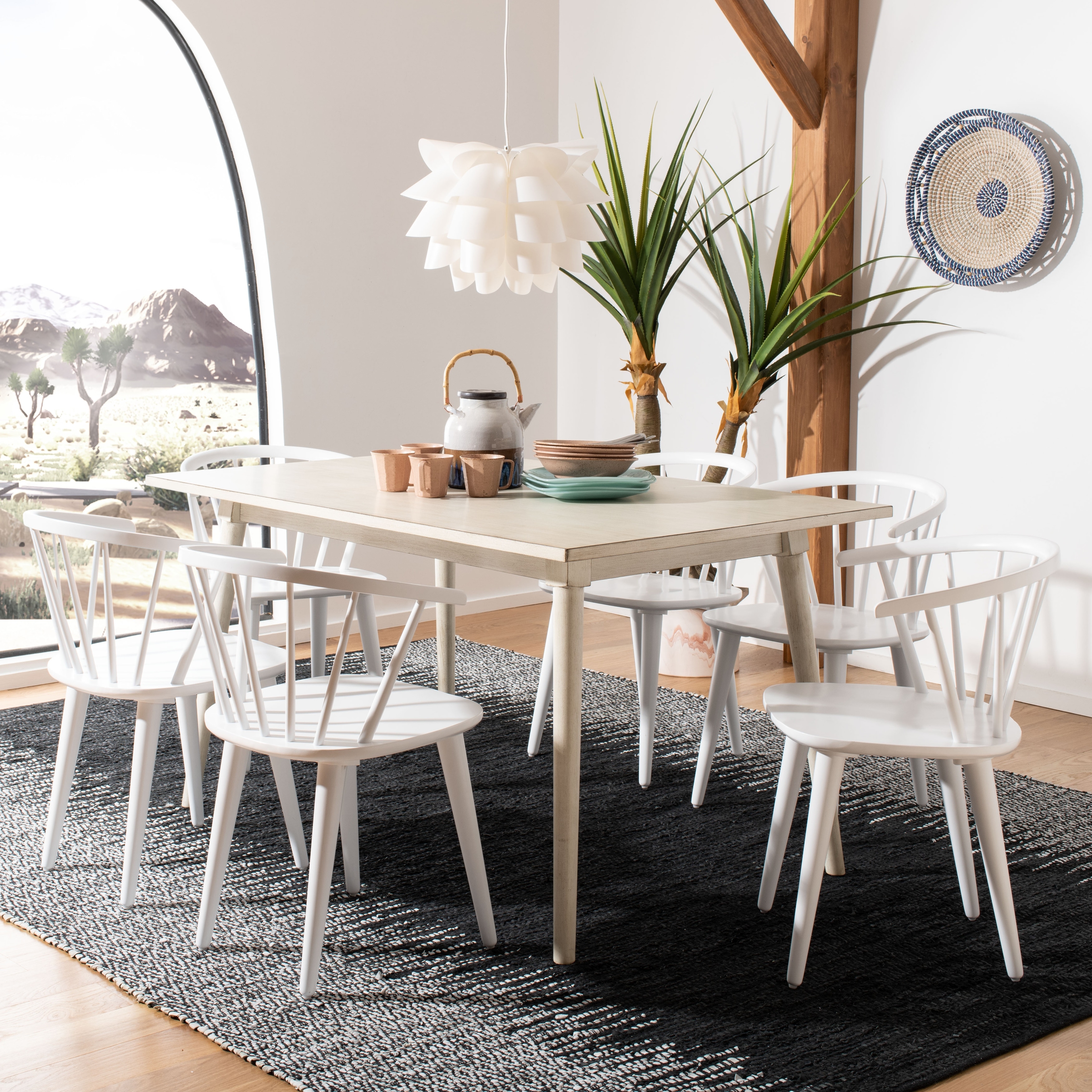 Safavieh franklin x back chairs outlet