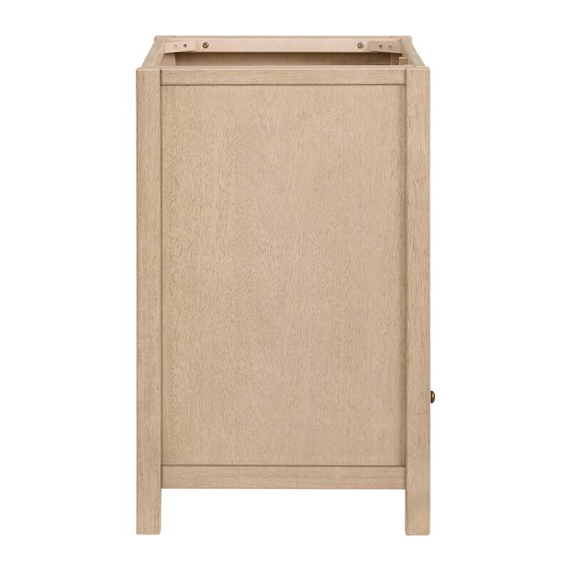 Alaterre Furniture Lucca 30 Inch Bathroom Vanity Without Sink