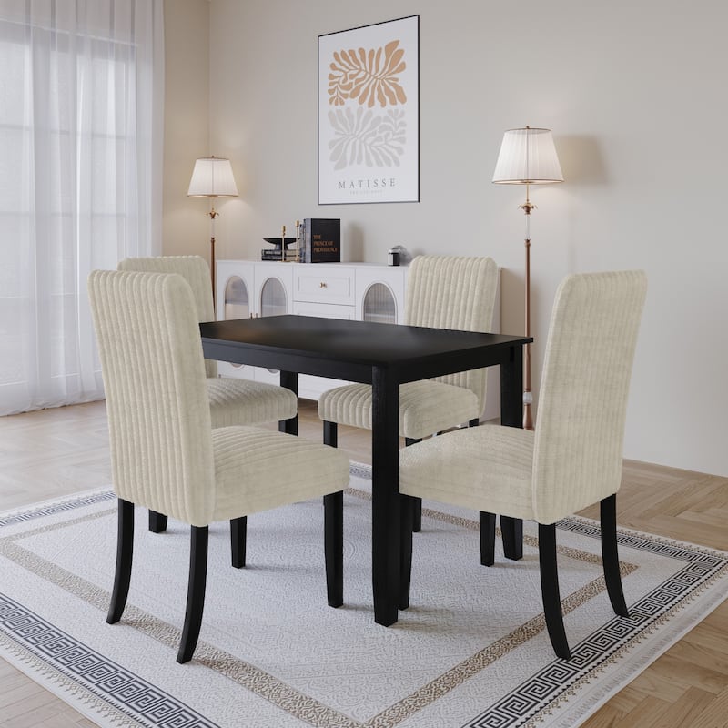 Greenville 5-pieces Dining Table and Chair