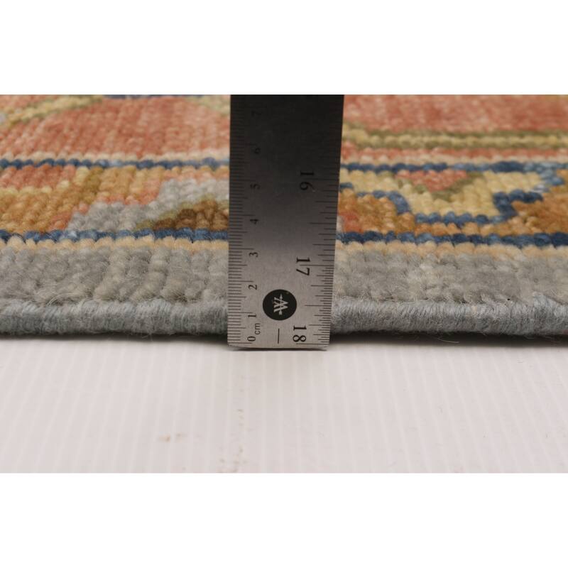 ECARPETGALLERY Hand-knotted Jules Serapi Grey Wool Rug - 9'10 x 13'11