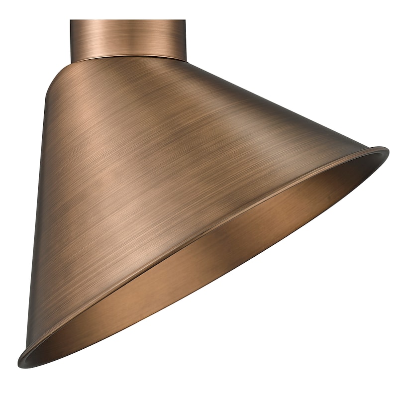 R Series 1-Light Angle Shade