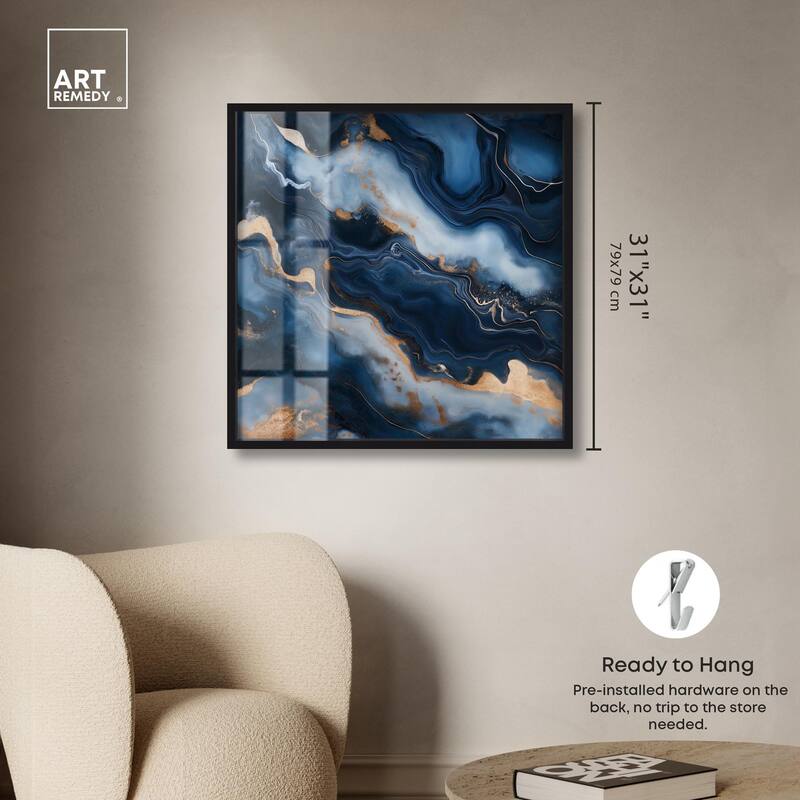 Deep Sea Geode IV Shadowbox by Art Remedy