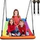 preview thumbnail 1 of 23, 700lb 60" Skycurve Platform Tree Swing, Swing Sets for Kids and Adults with 2 Hanging Straps