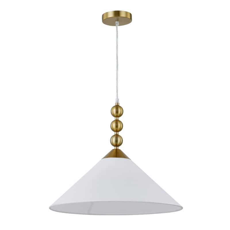 Ashby Pendant Light, White