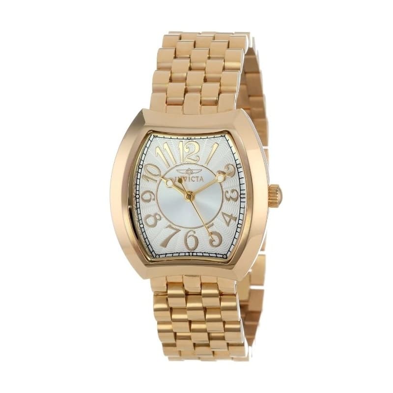 Invicta Women's 15039 Angel Quartz 3 Hand Silver Dial Watch