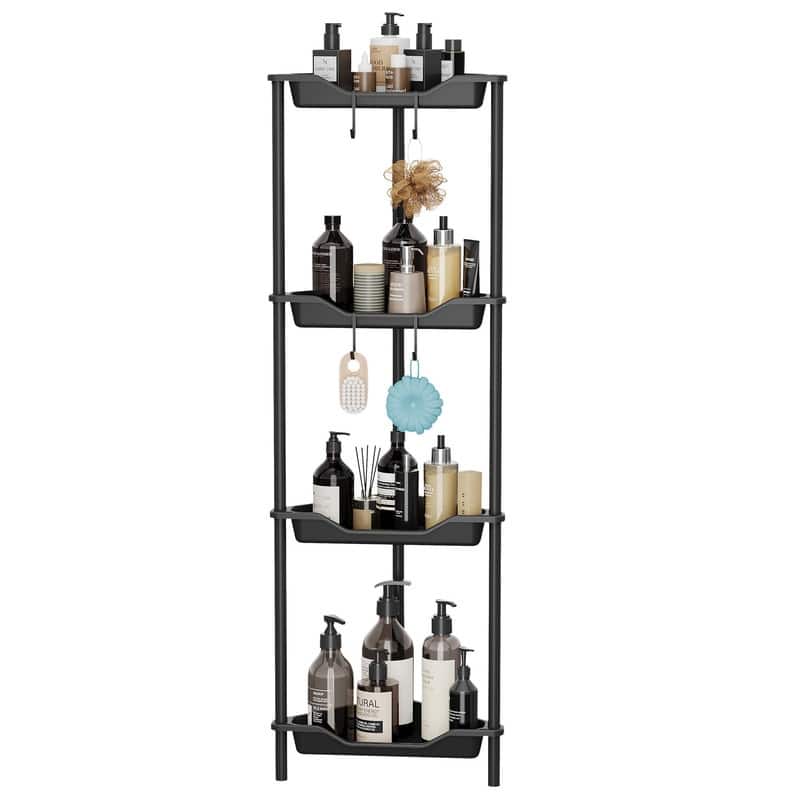 Corner Shower Caddy - 8.23"D x 14.17"W x 5.43"H