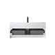 preview thumbnail 90 of 117, Vegadeo Bath Vanity with One-Piece Composite Stone Sink Top