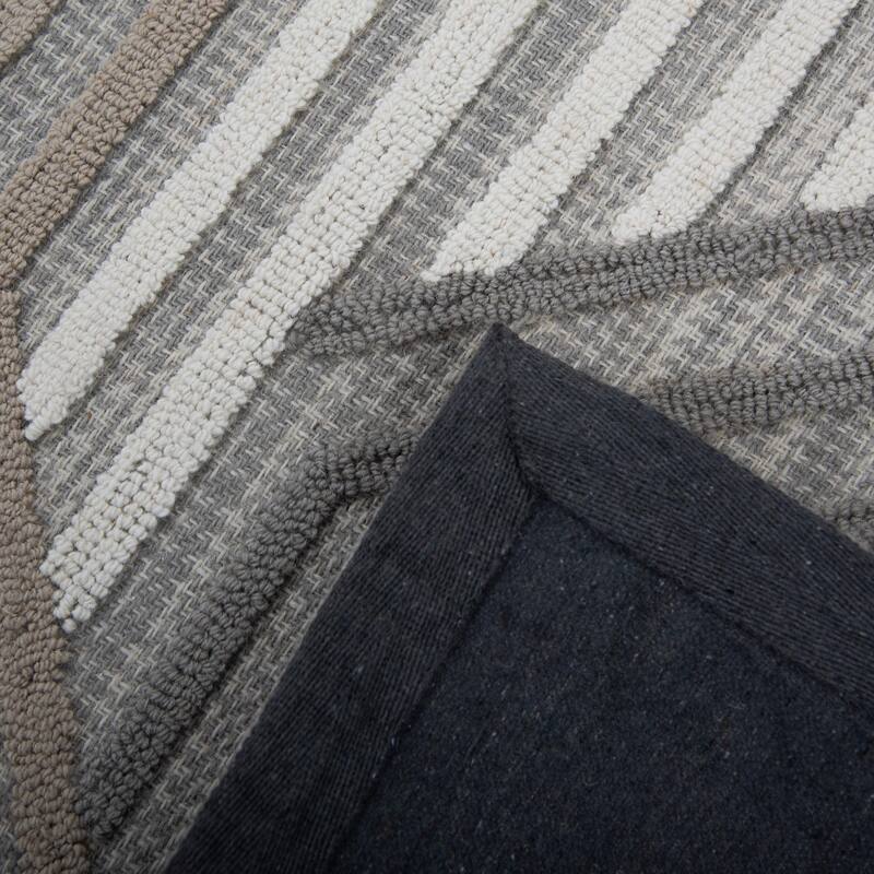Alora Decor Weston Hand-tufted Geometric Wool Rug