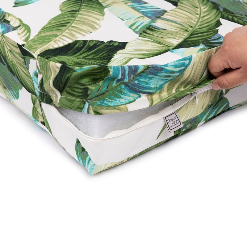 Sherry Kline Tropical Leaves Indoor/Outdoor Cushions & Pillows
