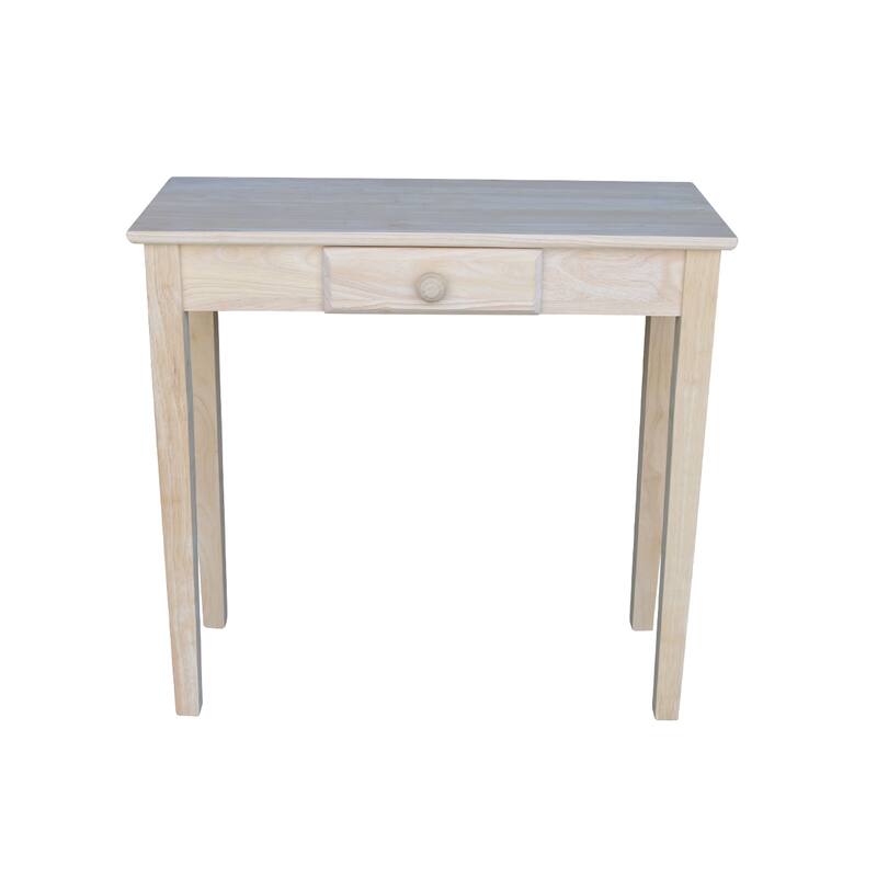 The Gray Barn Moonshine Unfinished Single-drawer Hall Table