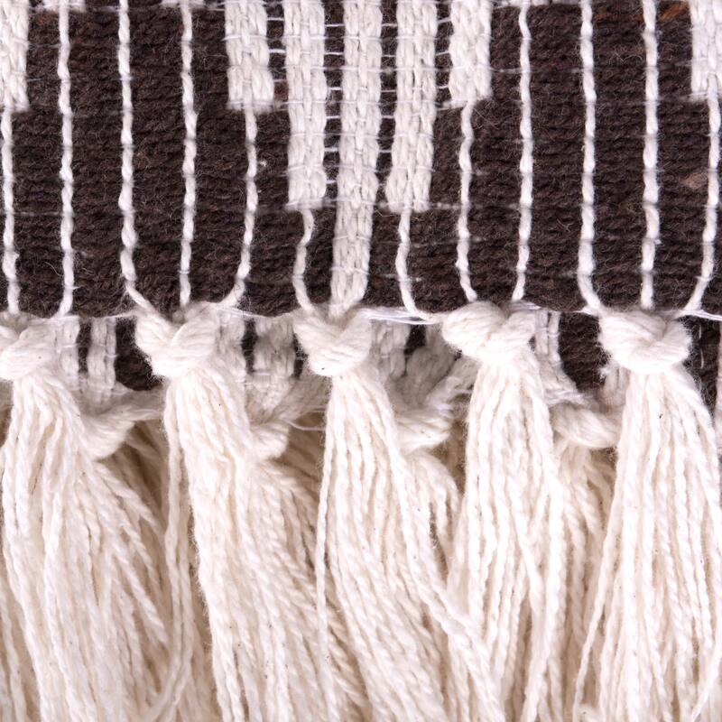 DII Slub Stripe Decorative Throw