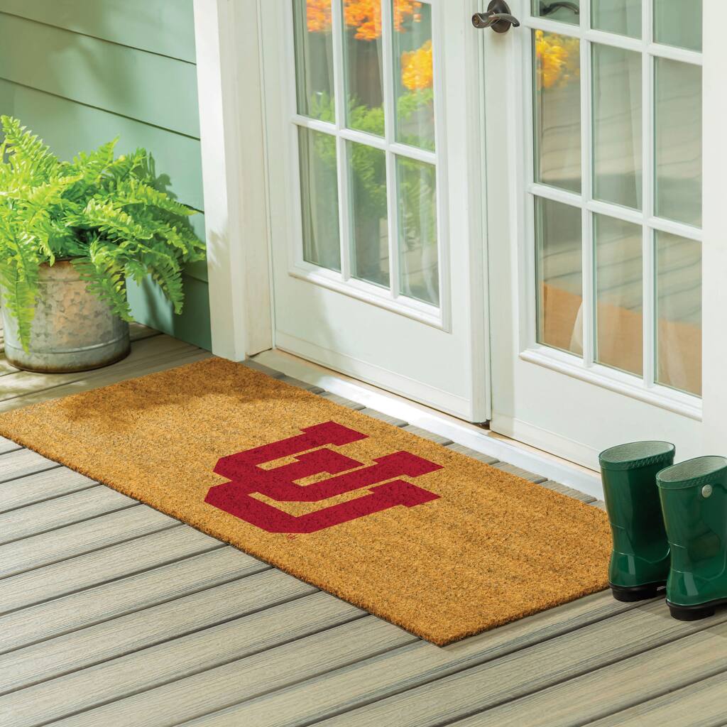 University of Utah Full Color Indoor/Outdoor Coir Mat
