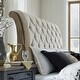preview thumbnail 11 of 18, Americana Farmhouse Dusty Taupe King Sleigh Bed
