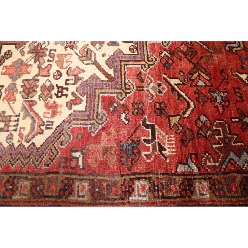 ECARPETGALLERY Hand-knotted Sarabi Dark Copper Wool Rug - 7'2 x 9'4