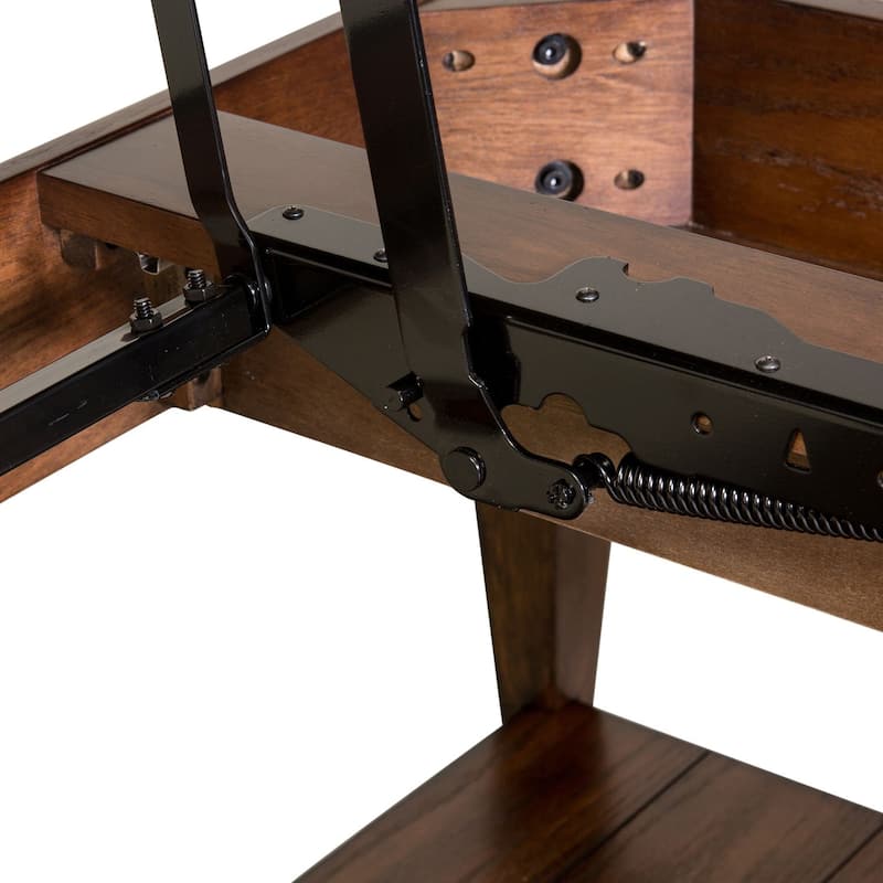 Liberty Furniture Lake House Lift Top Cocktail Table with Castors